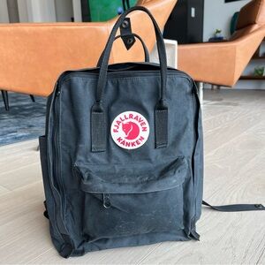 Fjallraven Kanken Black Backpack